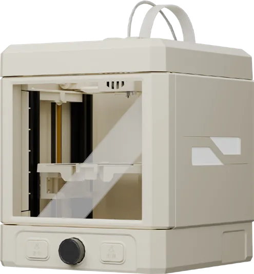 Kraft Easy 3D printer in White